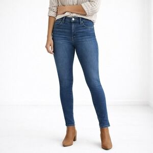 Madewell Curvy High Rise Skinny Jeans 28 Hayes Wash Stretch Denim 28x28